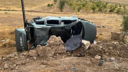 Burdur'da kaza: 5 yaralı