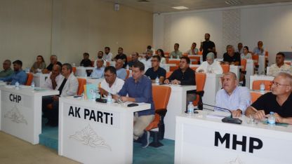 Serik Belediyesi'nde ekim meclisi