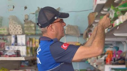 Bakkalda 2022 yılına ait gıda ürünleri bulundu