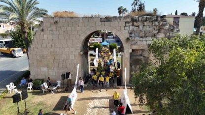 4. Kleopatra Bisiklet Festivali renkli görüntülerle başladı