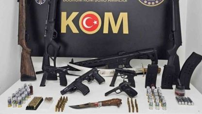 Muğla’nın 7 ilçesinde silah operasyonu: 4 tutuklama