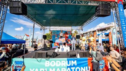 Bodrum’da yarı maraton heyecanı yaşandı