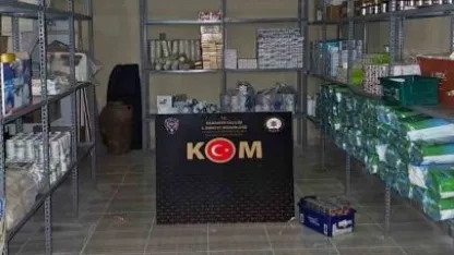 2,5 milyon TL değerinde kaçak ilaç operasyonu