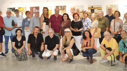 Mühendis ressamın sergi heyecanı