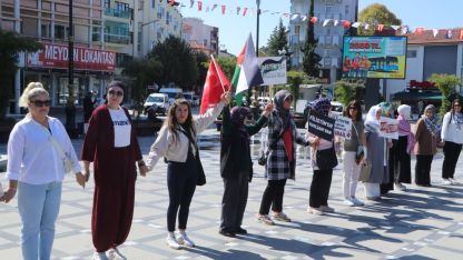 Burdur'da sessiz çığlık eylemi