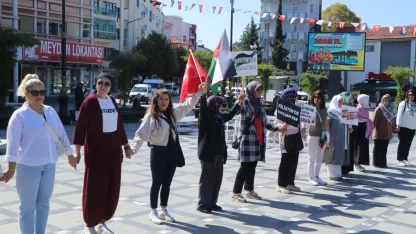 Burdur'da sessiz çığlık eylemi