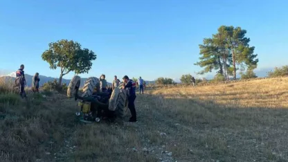 Seydikemer’de traktör kazası: 1 ölü