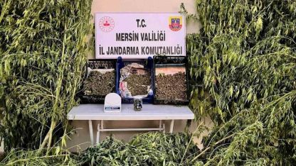 Mersin’de uyuşturucu operasyonu