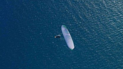 Kemer'de usta pilotlar aynı gökyüzünde buluştu