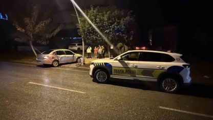 Gazipaşa’da kaza yapan sürücü firar etti