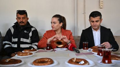 Başkan Vekili Özdemir, Fen İşleri personelini ziyaret etti