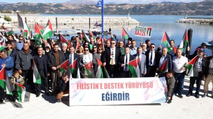 Filistin'e destek yürüyüşü