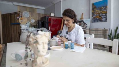 Mersin’de üretici kadın stantları, el emeğine değer katıyor