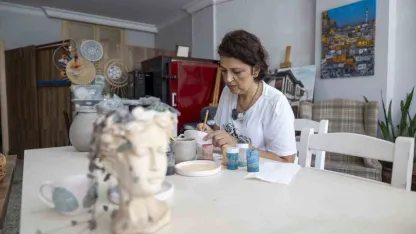 Mersin’de üretici kadın stantları, el emeğine değer katıyor