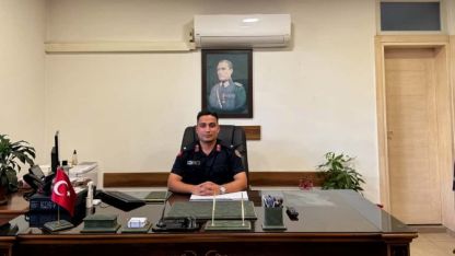 Manavgat Merkez Jandarma Karakol Komutanı Çetin göreve başladı