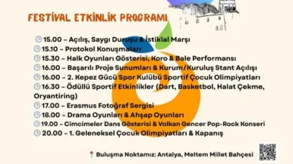 Antalya Erasmusdays Festivali başlıyor