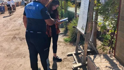 Kemer’de zabıtadan restoranlara denetim
