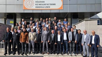 Kaymakam Kuruca, muhtarlarla bir araya geldi