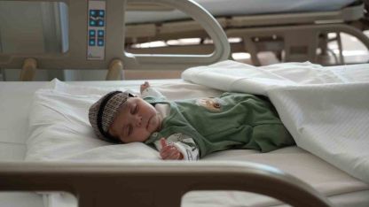 10 aylık Mahmoud’un Filistin’den Antalya’ya zorlu karaciğer nakil yolculuğunda mutlu son
