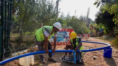 MESKİ, Kaburgediği Mahallesi’ne kesintisiz içme suyu temin etti