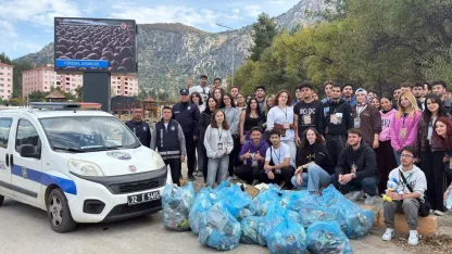 Öğrencilerden çevre duyarlılığı