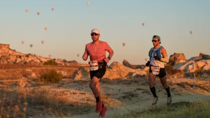 Salomon Kapadokya Ultra-Trail katılımcılarına ultra eğlence