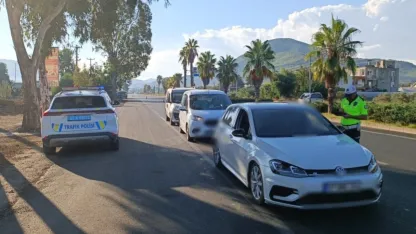 Antalya'da 2 haftada 36 bin 496 sürücüye ceza