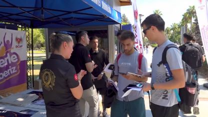 27 bin üniversite öğrencisine güvenlik bilgilendirmesi