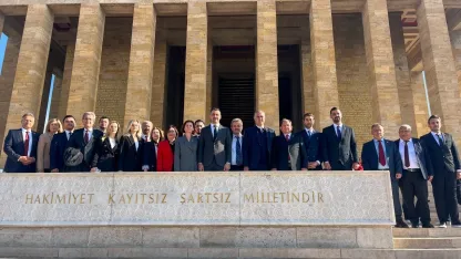 Manavgat Belediye Başkan Vekili Çiçek, Anıtkabir'de