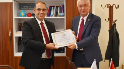 Kamacı mazbata alıp göreve başladı