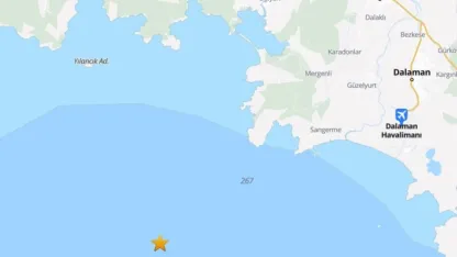 Muğla'nın Ortaca açıklarında 4.5 büyüklüğünde deprem