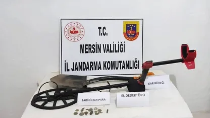 Mersin’de kaçak kazı yapan şahıs suçüstü yakalandı