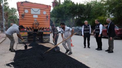 ASAT Genel Müdürü Gülebay, Konyaaltı'ndaki çalışmaları inceledi