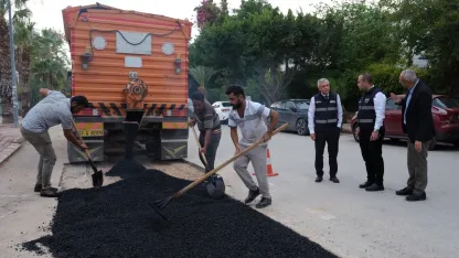 ASAT Genel Müdürü Gülebay, Konyaaltı'ndaki çalışmaları inceledi
