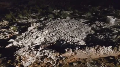 Önce tonlarca tekstil atığı, şimdi de kilolarca yoğurt