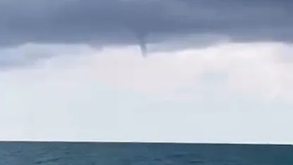 Alanya’da denizde hortum çıktı