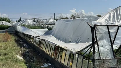 Serik'te hasar tespiti sürüyor