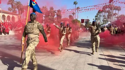 Mersin’de Cumhuriyet Bayramı renkli gösterilerle kutlandı