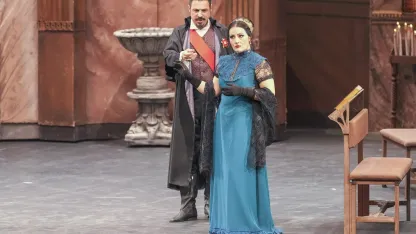 Tosca operası, görkemli bir finalle Antalya'ya veda etti