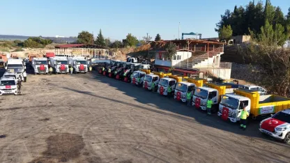 Serik'e yeni 37 hizmet aracı