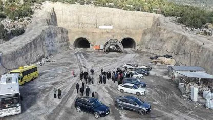 Antalya ve Konya'nın 15 yıldır beklediği tünelin açılışı için geri sayım başladı
