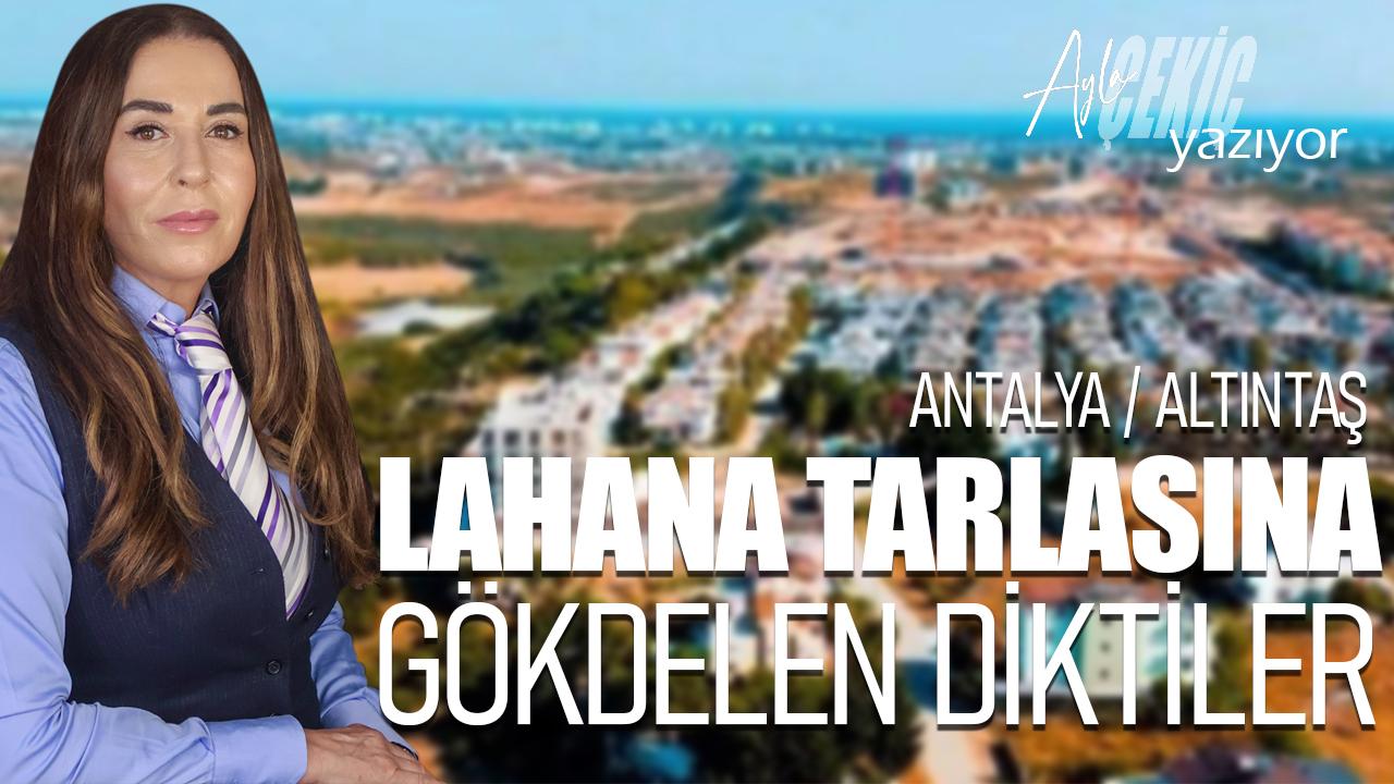 Antalya’da şehir değil, rant yükseliyor! Lahana tarlasından yükselen Manhattan