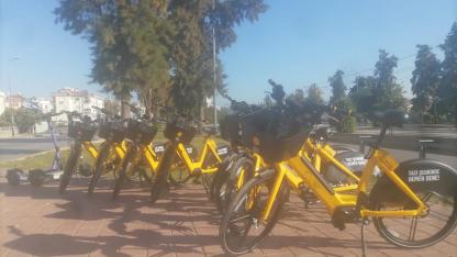 Antalya’da trafik ve sağlık dostu bisiklet projesi hayata geçti
