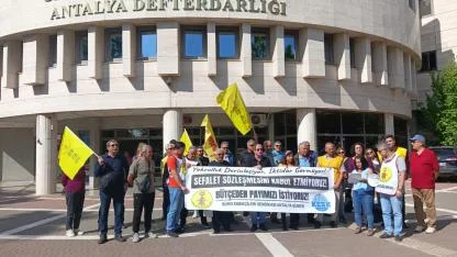 BES Antalya Şubesi: “Sefalete teslim olmayacağız!”