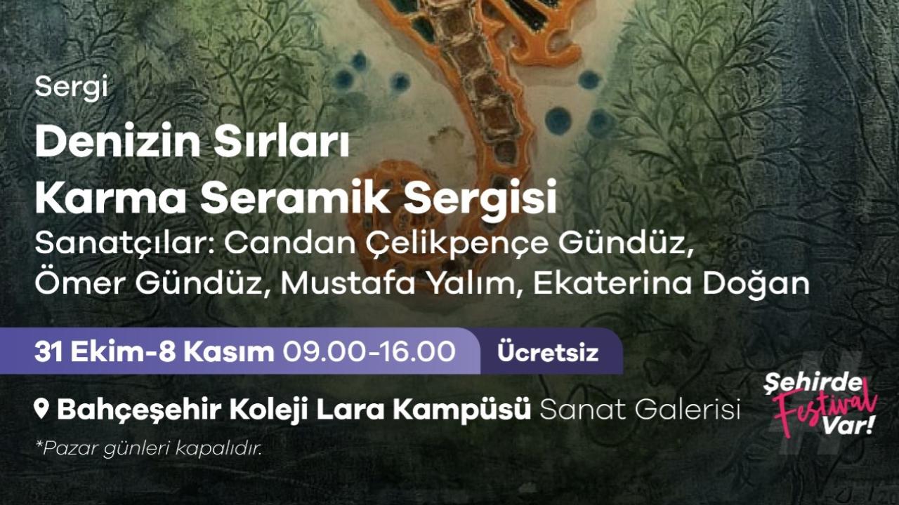 Denizin Sırları Seramikte