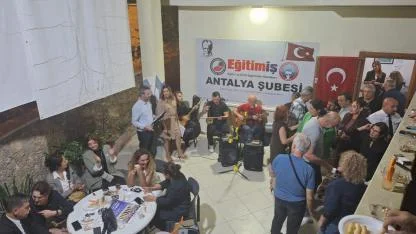 Eğitim-İş Antalya Şubesi 20. yılını kutladı