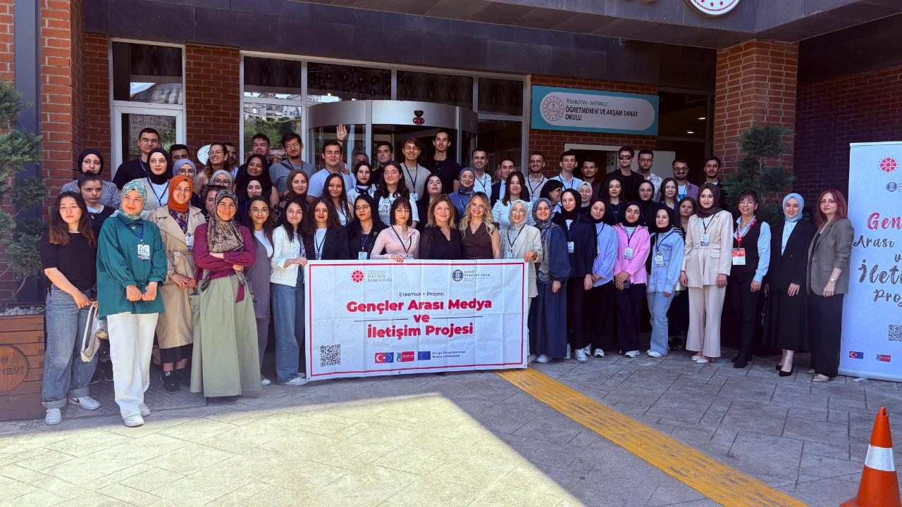 Gençler Arası Medya ve İletişim Projesi tamamlandı