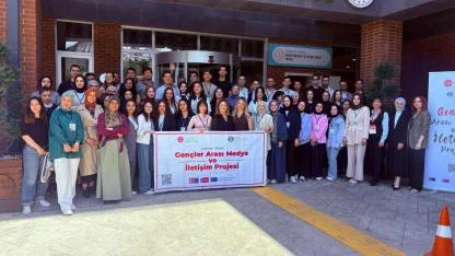 Gençler Arası Medya ve İletişim Projesi tamamlandı