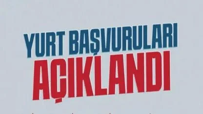 GSB'den yurt yerleştirme sonuçları duyurusu
