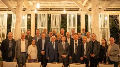 Hüseyin Baraner Antalyalı gazetecileri Thomas Bösl ile buluşturdu